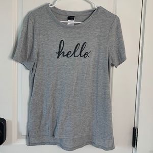 Cotton Top with Text